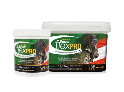 NAF Super Flex Pro (Super Flex senior) přípravek na klouby pro starší koně 660g