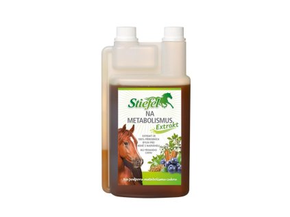 STIEFEL Na hubnutí tekutý bylinný extrakt 1000ml
 - pro koně s nadváhou s dávkovačem 1 l