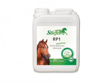 Stiefel Repelent RP1 Sensitive ekonomické balení - Sprej bez alkoholu pro koně s citlivou kůží kanystr 2,5 l