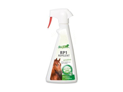 STIEFEL Repelent RP1 Sensitive sprej bez alkoholu pro koně s citlivou kůží 500ml (láhev s rozprašovačem)