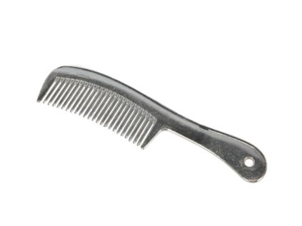 COVALLIERO Hřeben na hřívu hliníkový s držadlem 20 cm