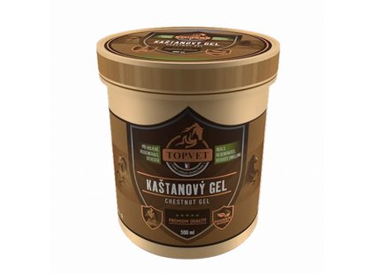 TOPVET Kaštanový masážní gel 500ml