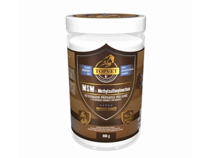 TOPVET MSM pro koně 800g