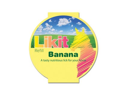 LIKIT Pochoutka náhradní náplň - banán, 625 g