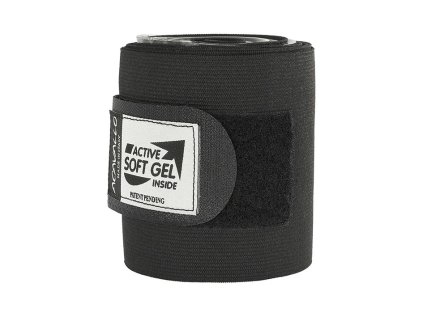 ACAVALLO Bandáže elastické s gelem pár - černé