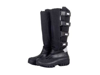 HKM Boty jezdecké thermo Kodiak černé, vel. 35