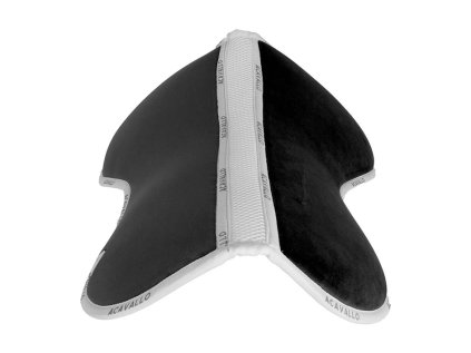 ACAVALLO Dečka tlumicí Spine Free Memory Foam - černá, vel. M