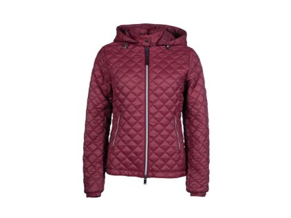 HKM Bunda prošívaná Stella (DOPRODEJ) - vínová, vel. XS