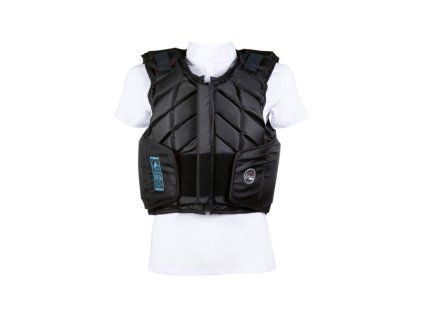 Bezpečnostní vesta HKM Easy Fit černá vel. L