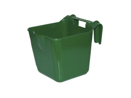 KERBL Žlab plastový závěsný - zelený, 13 l