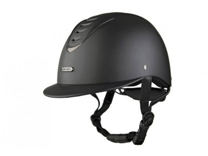 LAMI-CELL Helma jezdecká Stockholm - černá, vel. S/M 50-54 cm