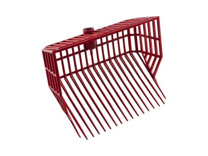 HIPPOTONIC Vidle místovací hluboké - červené