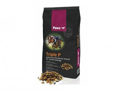 Pavo Krmivo muesli Triple P 15 kg