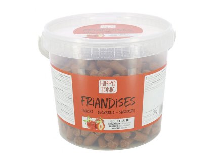 HIPPOTONIC Pamlsky pro koně jahoda, 3 kg
