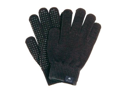 WALDHAUSEN Rukavice Magic Grippy pletené UNI černé