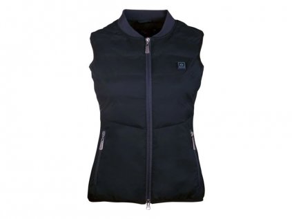 Vyhřívaná vesta HKM Comfort Temperature Style černá