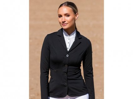 Dámské závodní sako EQUESTRIAN STOCKHOLM Select Black Edition, vel. M