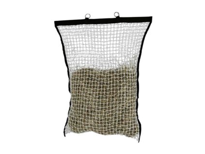 Síť na seno KERBL snadno plnitelná, bílá 3x3, 83x83cm