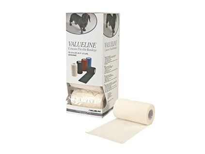 Elastické obinadlo KRUUSE bílé (10cm 4,5m)