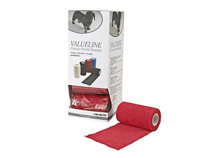 Elastické obinadlo KRUUSE červené (10cm, 4,5m)