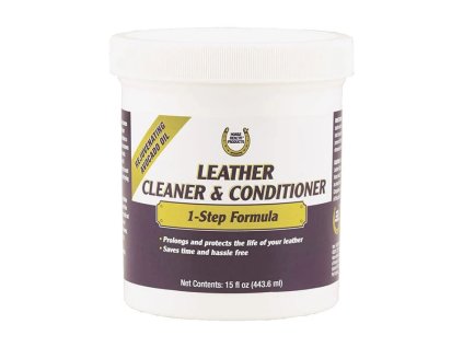 FARNAM Leather 1-Step Cleaner & Conditioner Cream 444ml