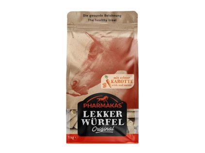 Pamlsky PHARMAKAS Carrot Treat Cube, 1kg
