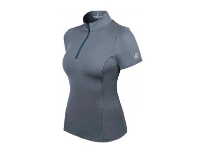 Tričko EQUESTRIAN STOCKHOLM Metallic Blue, vel. XXS