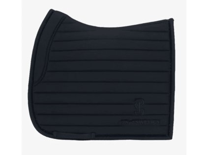 Drezurní podsedlová dečka PS OF SWEDEN Stripe, černá PONY (AP 25 DOPRODEJ)