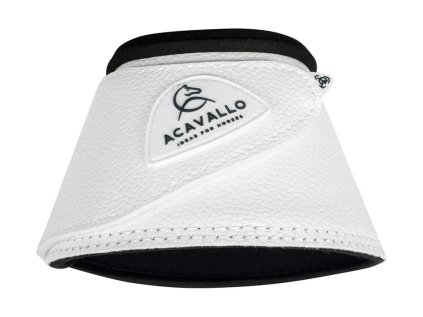 Zvony ACAVALLO Eco-Leather - bílé, L