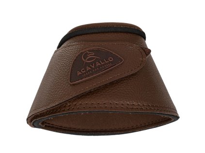 Zvony ACAVALLO Eco-Leather - hnědé, M