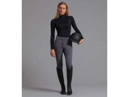 PREMIER EQUINE Rajtky jezdecké Cassa full grip - šedé, vel. 34 (AP 25 DOPRODEJ)