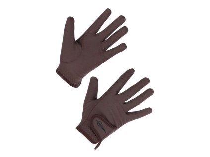 COVALLIERO Rukavice jezdecké 2023 - oak brown, vel. XL