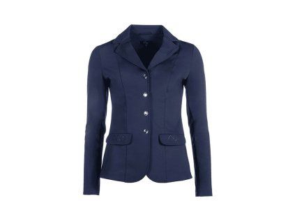 Dětské jezdecké sako HKM Aurora - modré 152