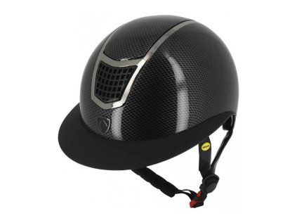 Helma EQUITHEME Airy LM MIPS - černá - lesklý carbon 59-61