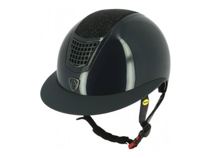 Helma EQUITHEME Airy LM MIPS - modrá - lesklá, 59-61