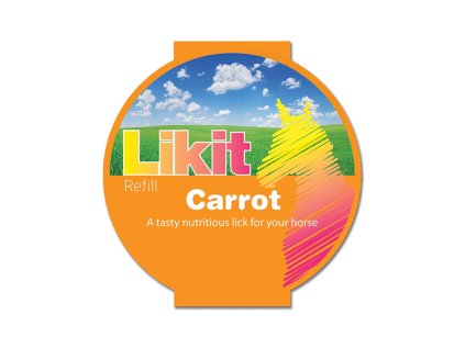 LIKIT Pochoutka náhradní náplň - mrkev, 250 g