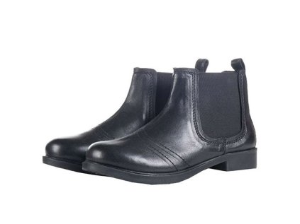 Jezdecké boty perka dětské HKM černé, vel. 30