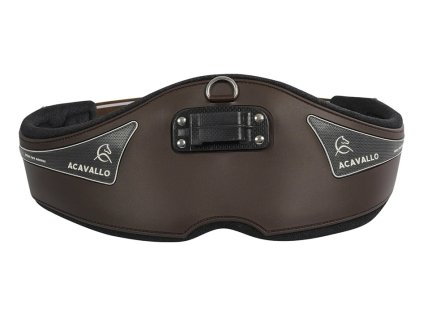 ACAVALLO Podbřišník GEL & PVC Anatomic - hnědý, 125 cm