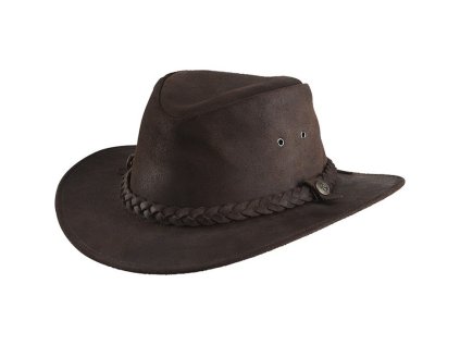 RANDOL´S Klobouk Suede Huilé hnědý, vel. XL