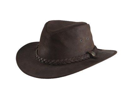 RANDOL´S Klobouk Suede Huilé hnědý vel. XL