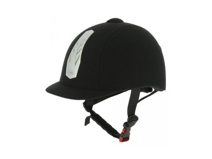 CHOPLIN Helma jezdecká Aero - černá/stříbrná, vel. 52/54 cm