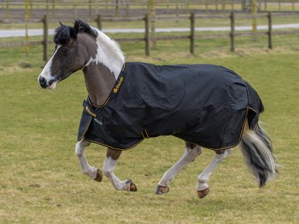 Výběhová deka BUCAS Irish Turnout 50g, černá, 140 cm