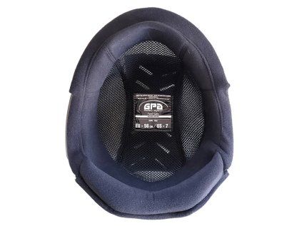 Liner do helmy GPA černý vel. 59