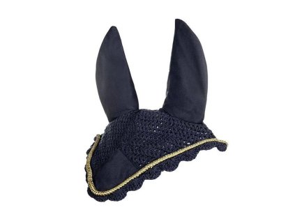 Čabraka HKM bavlněná - tmavě modrá/zlatá, COB