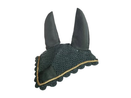 Čabraka HKM bavlněná - zelená/zlatá, PONY
