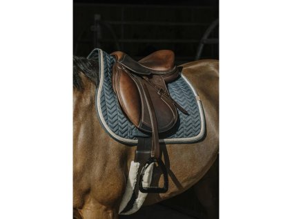 Drezurní podsedlová dečka EQUITHEME Softy - zelená