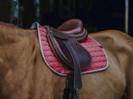 Podsedlová dečka EQUITHEME Orion VS Full - cherry