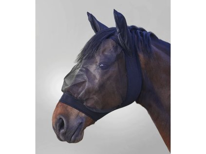 Elastická maska proti hmyzu WALDHAUSEN Skinny, černá, PONY