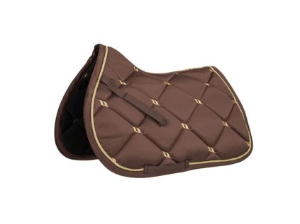 Podsedlová dečka BACK ON TRACK Nights Collection - coffe, PVS/PONY