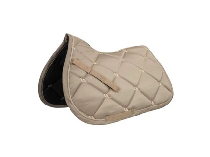 Podsedlová dečka BACK ON TRACK Nights Collection - champagne, PVS/PONY